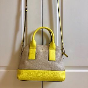 Yellow Kate Spade Cross Body Purse